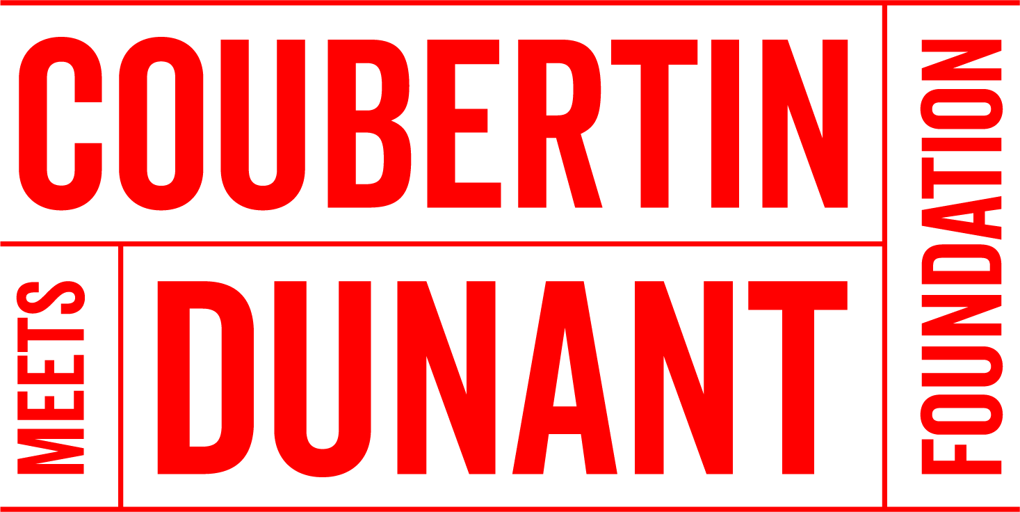 Logo Coubertin meets Dunant